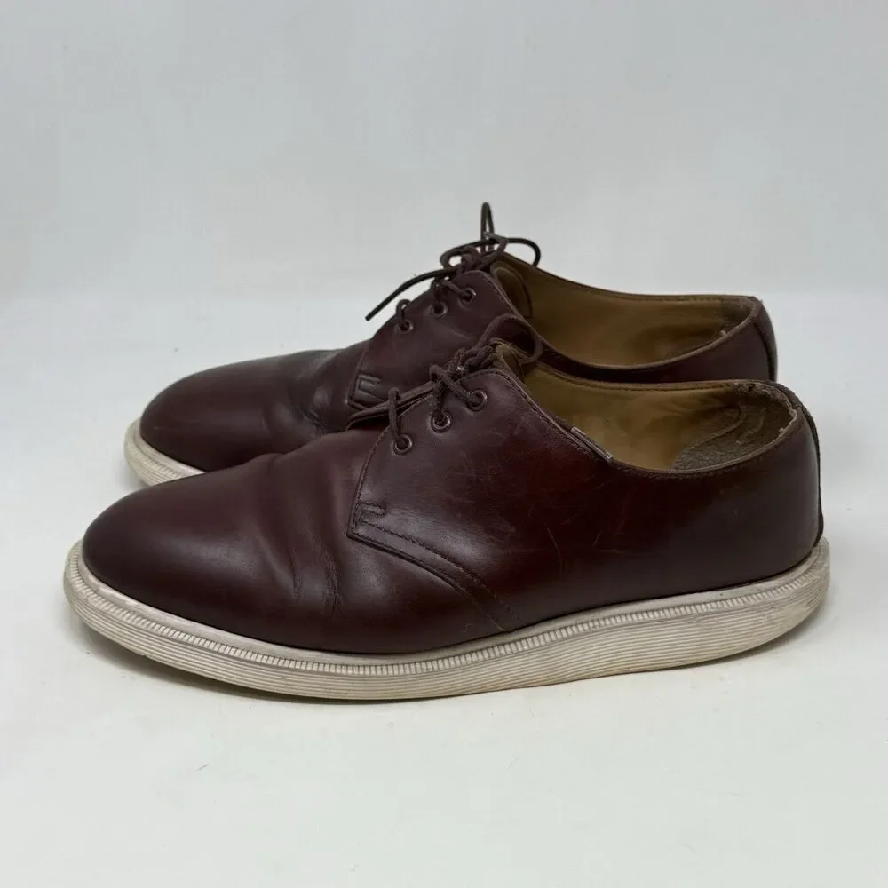 Dr. Martens Torriano Oxford Shoes Mens 9 Womens 10 Brown Leather Casual Comfort